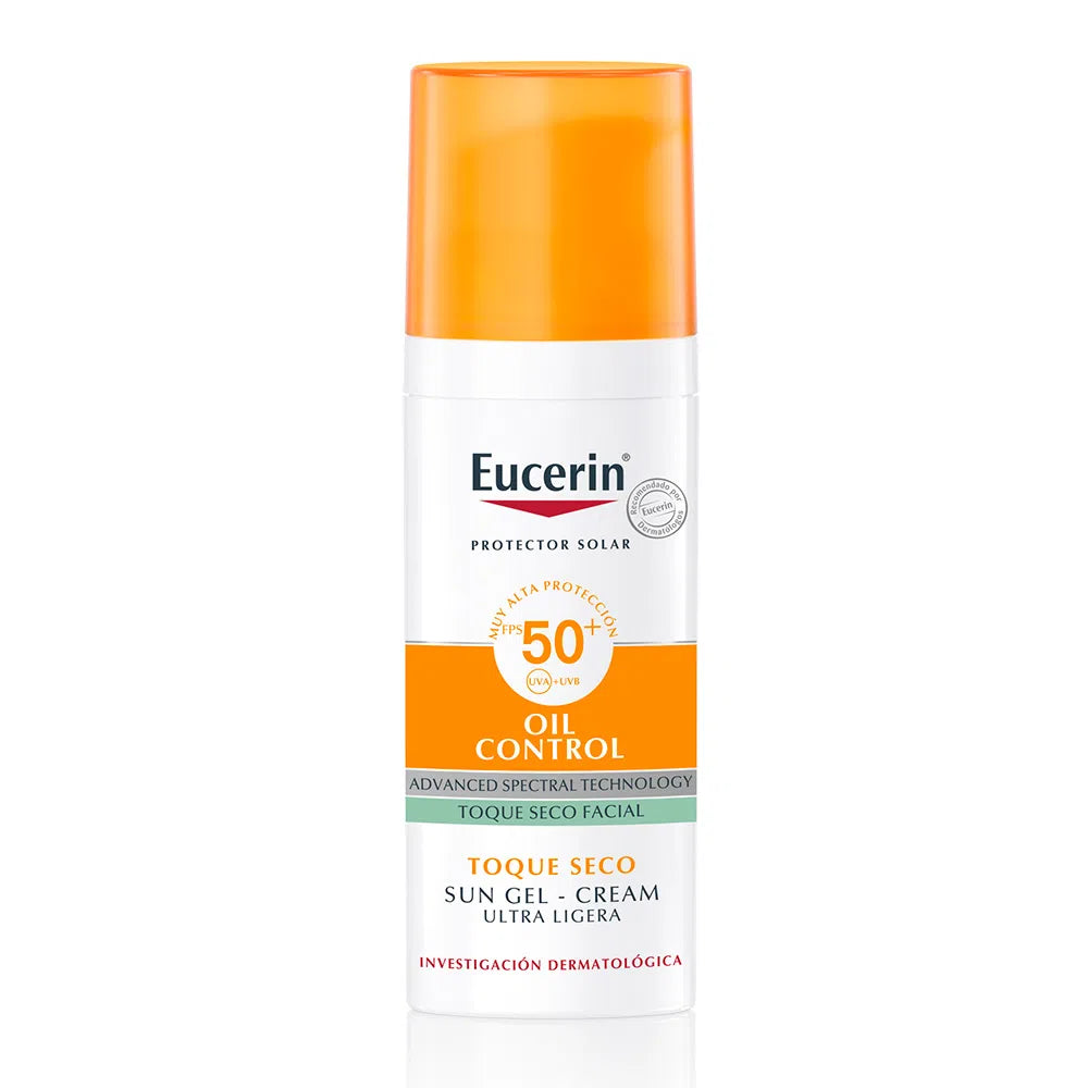 Eucerin Sun Protector Solar Fps50 Oil Control Facial Toque Seco X 50ml