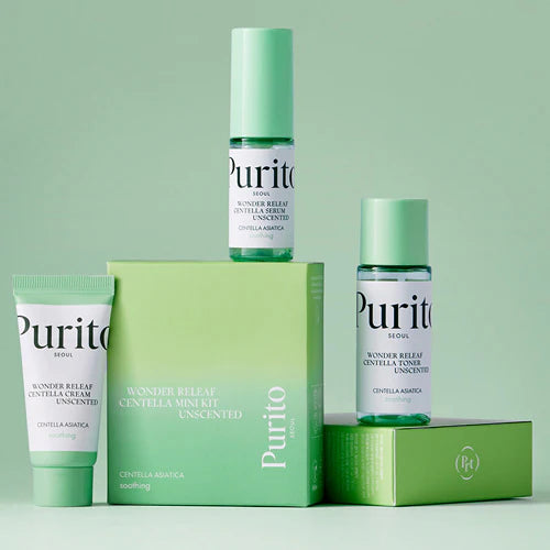 PuritoSeoul Wonder Releaf Centella Mini Kit Unscented