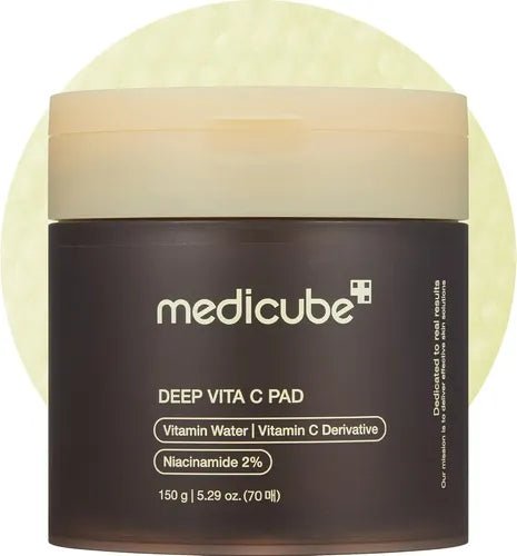 Medicube Deep Vita C Pad Vitamin Water - Vitamin C Derivative - Niacinamide 2%