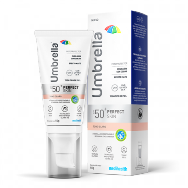 UMBRELLA SPF50+ PERFECT SKIN CON COLOR