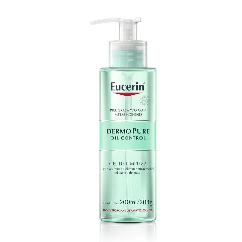 Eucerin Gel Limpiador Facial Dermopure Oil Control