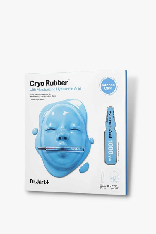 DR. JART+ cryo rubber™ with moisturizing hyaluronic acid (tratamiento facial de dos pasos)