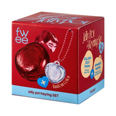 fwee - Lip & Cheek Glowy Jelly Pot Keyring Set