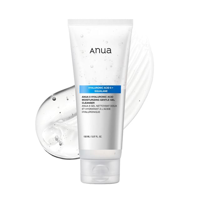 Anua - Gel Limpiador 8 Hyaluronic Acid Moisturizing Gentle Gel Cleanser