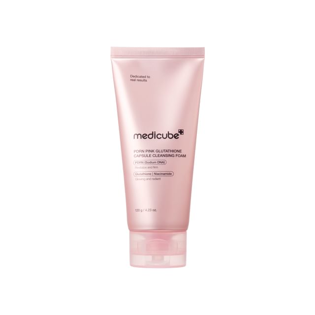 Medicube - PDRN Pink Glutathione Capsule Cleansing Foam
