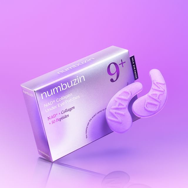 Numbuzin - Parches para Ojos No.9 NAD+ Collagen Under Eye Patches