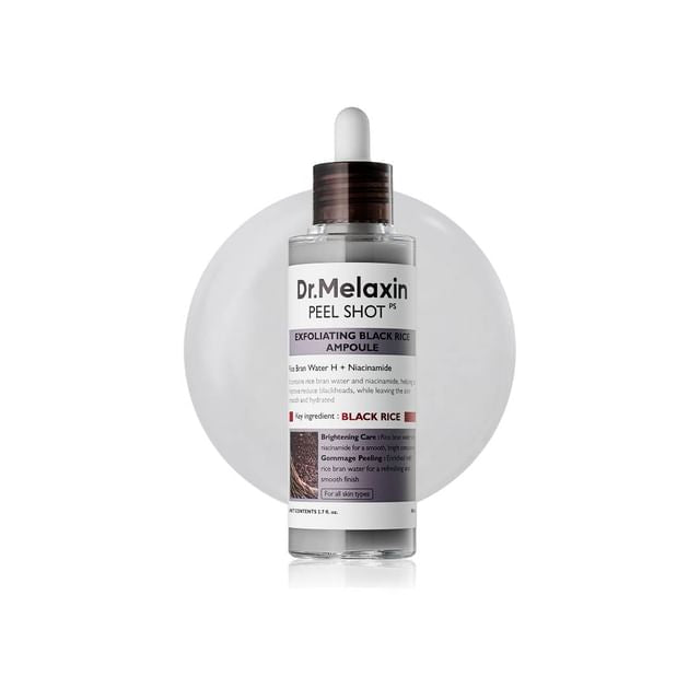 Dr Melaxin - Peel Shot Exfoliating Black Rice Ampoule