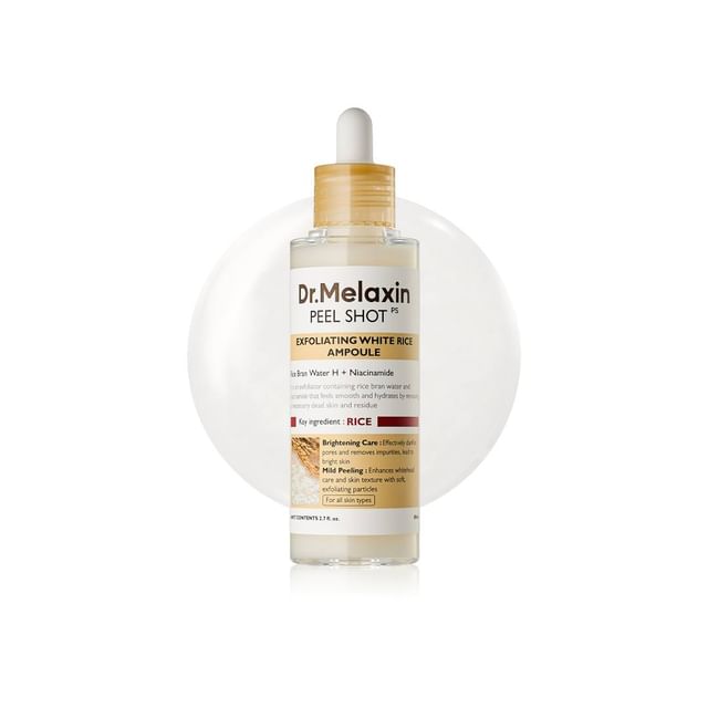 Dr Melaxin - Peel Shot Exfoliating White Rice Ampoule
