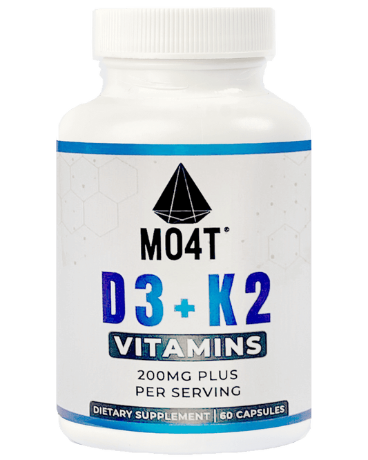 MO4T VITAMINAS D3 + K2 - Fortalece tus huesos