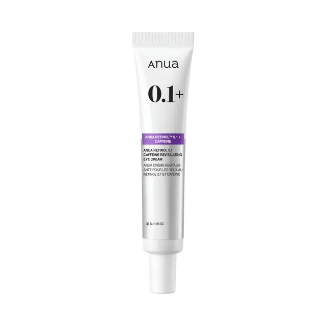 Anua - Crema Contorno de Ojos Retinol 0.1 Caffeine Revitalizing Eye Cream
