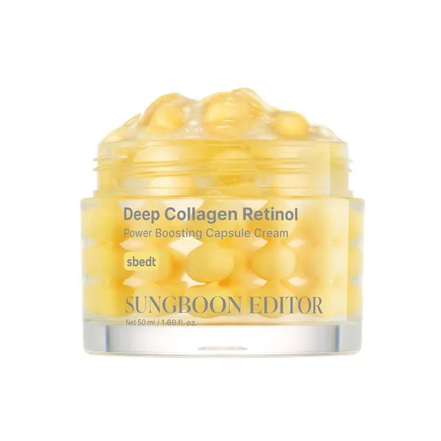SUNGBOON EDITOR - Crema Facial Deep Collagen Retinol Power Boosting Capsule