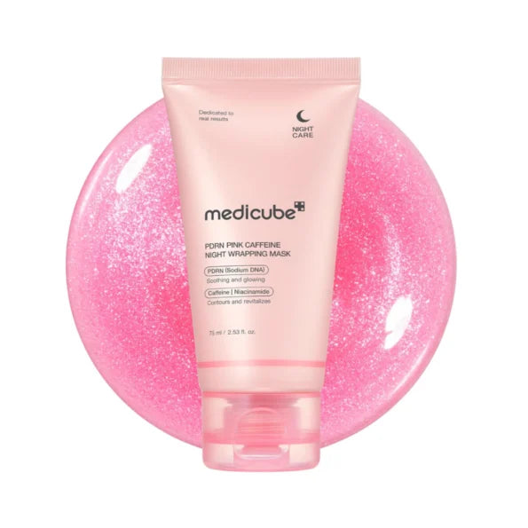 Medicube- PDRN Pink Collagen Caffeine Night Wrapping Mask