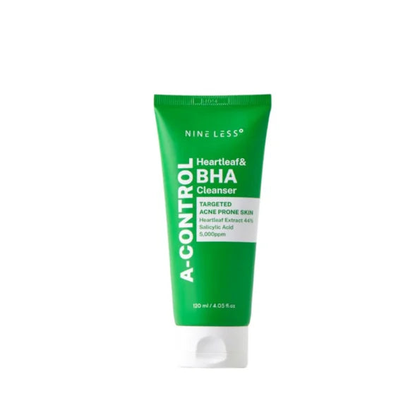 NINE LESS – A-Control Heartleaf & BHA Cleanser