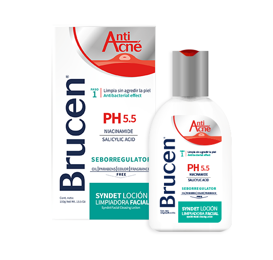 Brucen Paso 1 - PH 5.5 Syndet Loción Limpiadora Facial