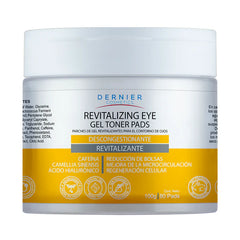 Dernier Cosmetics  Parches de Gel Revitalizantes para El Contorno de Ojos | 100g - 80 Pads