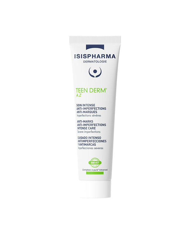 Isispharma Teen Derm A.Z - Cuidado intenso anti-imperfecciones y antimarcas