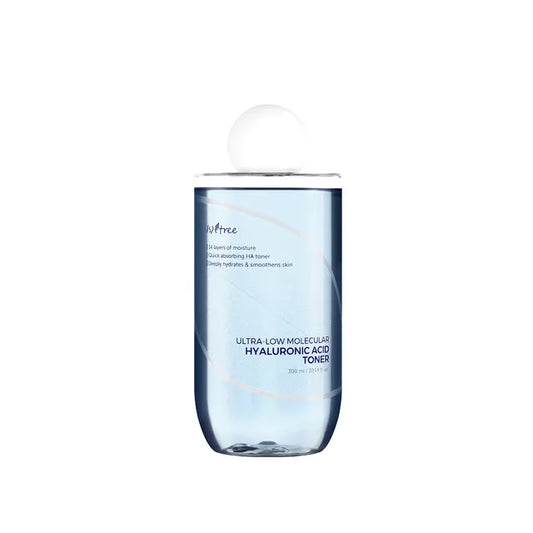 Isntree - Tónico de Ácido Hialurónico Ultra-Low Molecular Hyaluronic Acid Toner 300ml