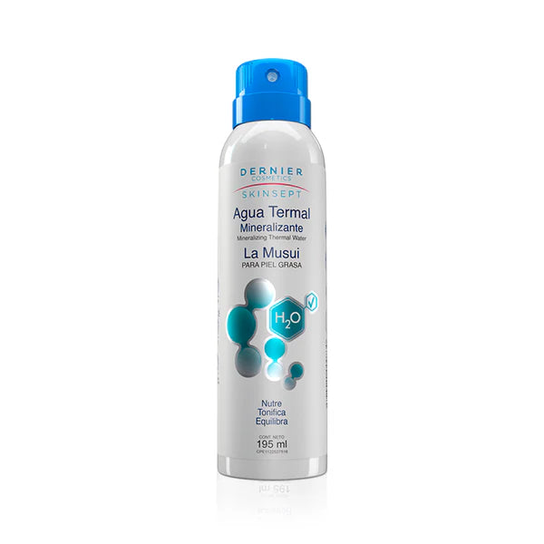 Dernier Cosmetics  Agua Termal Mineralizante La Musui Para Piel Grasa | 195 ml