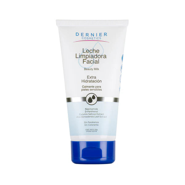 Dernier Cosmetics  Beauty Milk Leche Limpiadora Facial | 120g