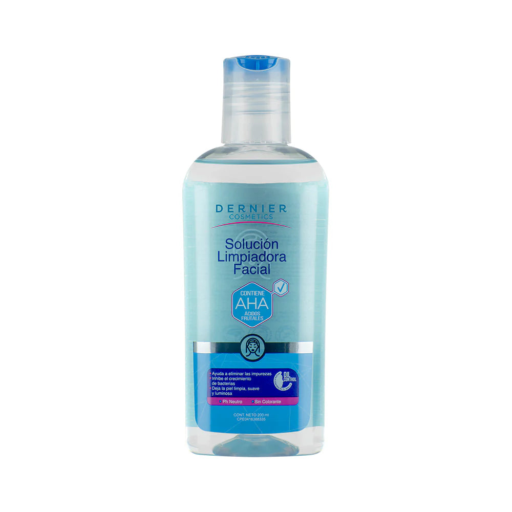 Dernier Solución Limpiadora Facial  200 Ml