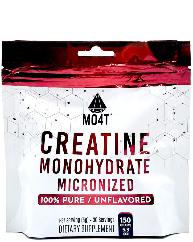 Mo4T Creatine Monohydrate Micronized - Sin Sabor - 30 Servicios