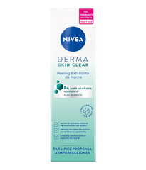 nivea Derma Skin Clear Peeling Exfoliante de Noche