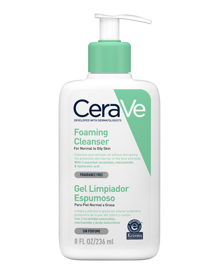 Cerave Gel Limpiador Espumoso