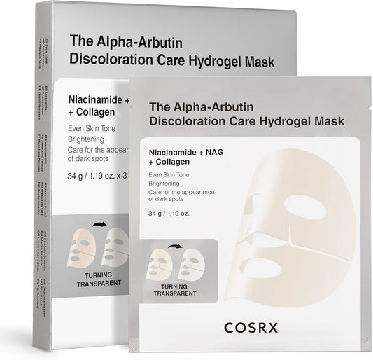 Cosrx The Alpha-Arbutin Discoloration Care Hydrogel Mask