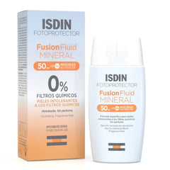 Isdin Fusion Fluid Mineral 50Spf - Pieles Intolerantes