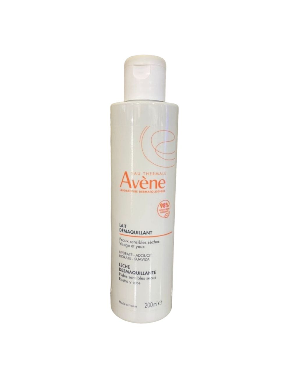 Avene Lait Demaquillant - Leche Desmaquillante Pieles Sensibles/Secas