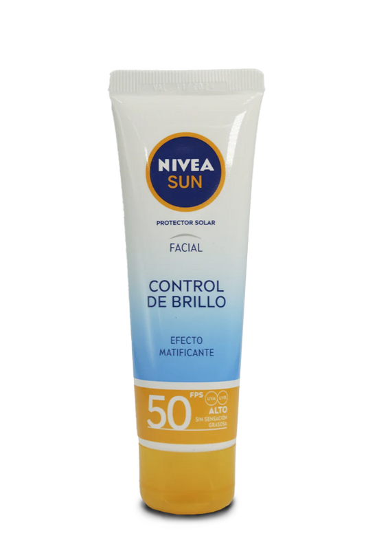 Nivea sun protector control de brillos FPS50 50mL