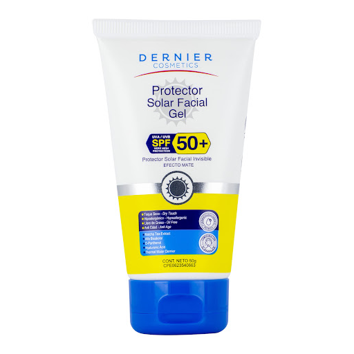 Dernier Protector Solar  Facial Gel x 50 gr